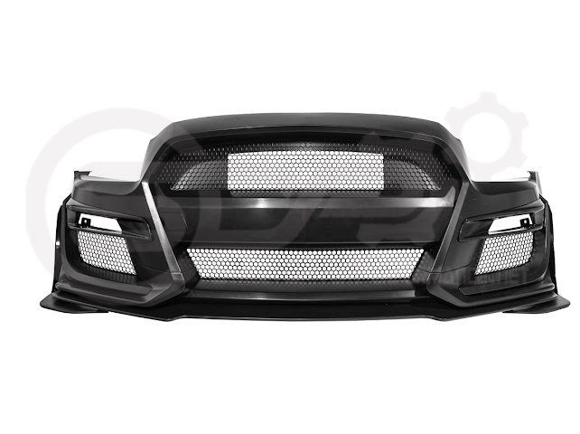 2010-2014 FORD MUSTANG | S550 GT500 STYLE FRONT BUMPER REPLACEMENT